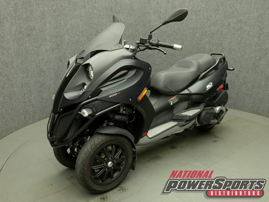 2009 PIAGGIO PIAGGIO MP3 500