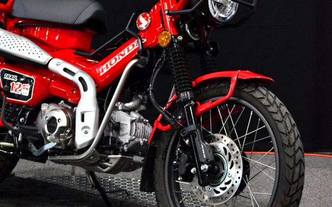 2022 Honda Trail 125 ABS Glowing Red