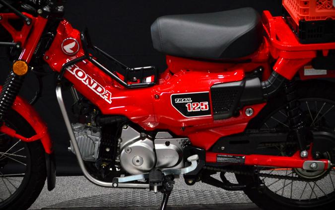 2022 Honda Trail 125 ABS Glowing Red
