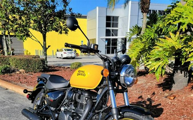 2023 Royal Enfield Meteor 350 Fireball Yellow 350