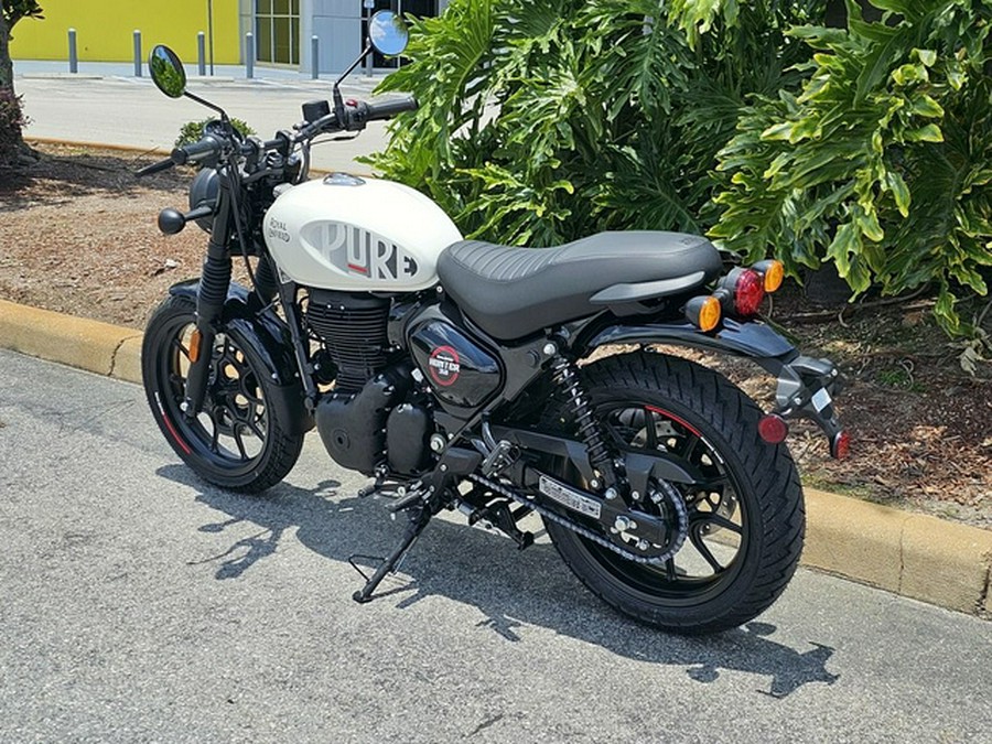 2023 Royal Enfield Hunter 350 Dapper White