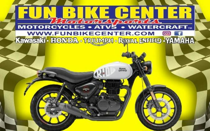 2023 Royal Enfield Hunter 350 Dapper White