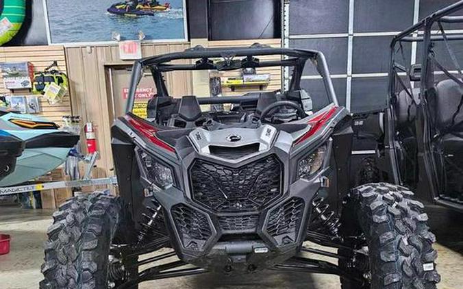 2024 Can-Am® Maverick X3 DS Turbo Fiery Red & Hyper Silver