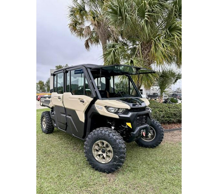 2024 Can-Am® Defender MAX Limited HD10 Desert Tan & Timeless Black