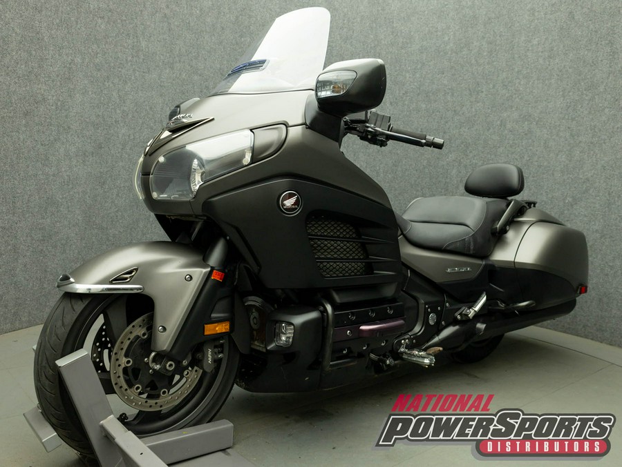 2015 HONDA GL1800 GOLDWING F6B 1800