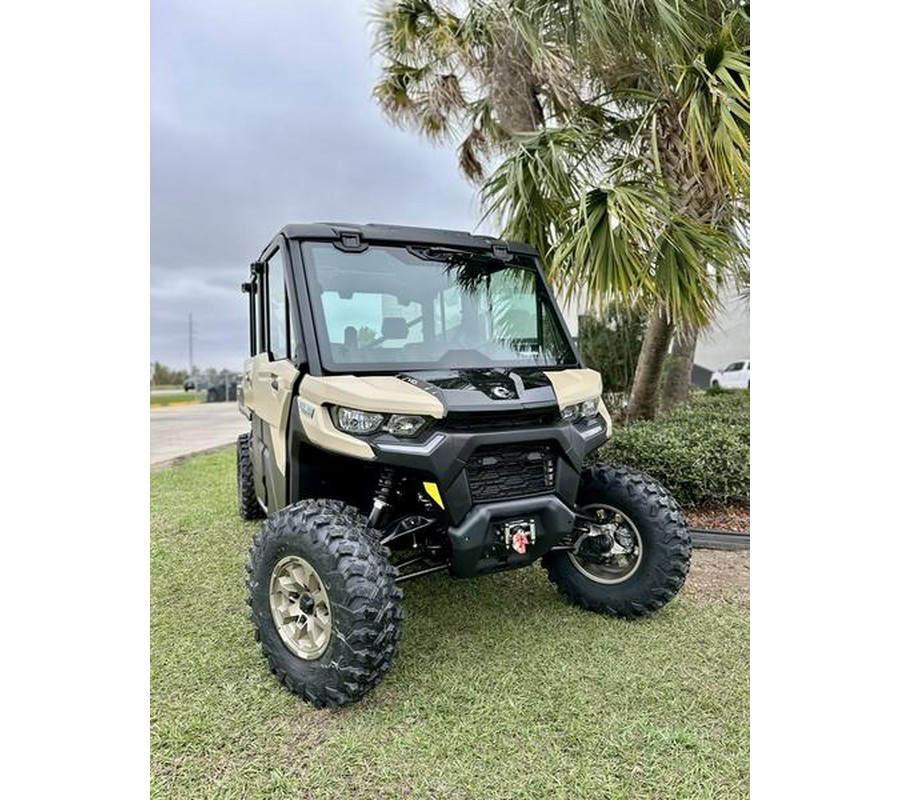 2024 Can-Am® Defender MAX Limited HD10 Desert Tan & Timeless Black