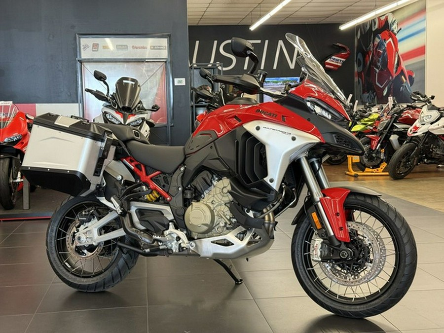 2025 Ducati Multistrada V4 Rally Ducati Red