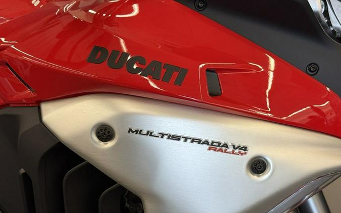 2025 Ducati Multistrada V4 Rally Ducati Red