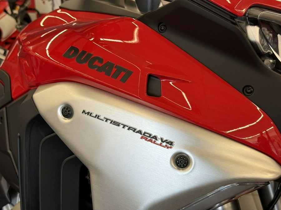 2025 Ducati Multistrada V4 Rally Ducati Red