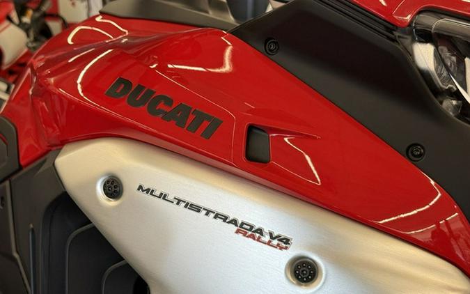 2025 Ducati Multistrada V4 Rally Ducati Red