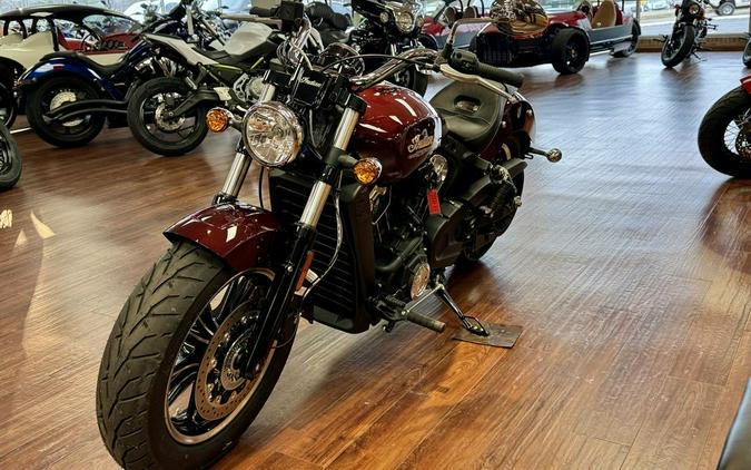 2024 Indian Motorcycle® Scout® ABS Maroon Metallic