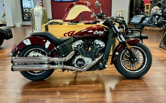 2024 Indian Motorcycle® Scout® ABS Maroon Metallic