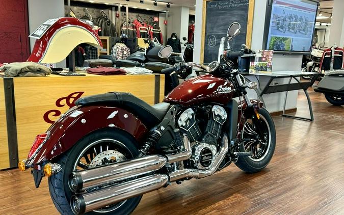 2024 Indian Motorcycle® Scout® ABS Maroon Metallic