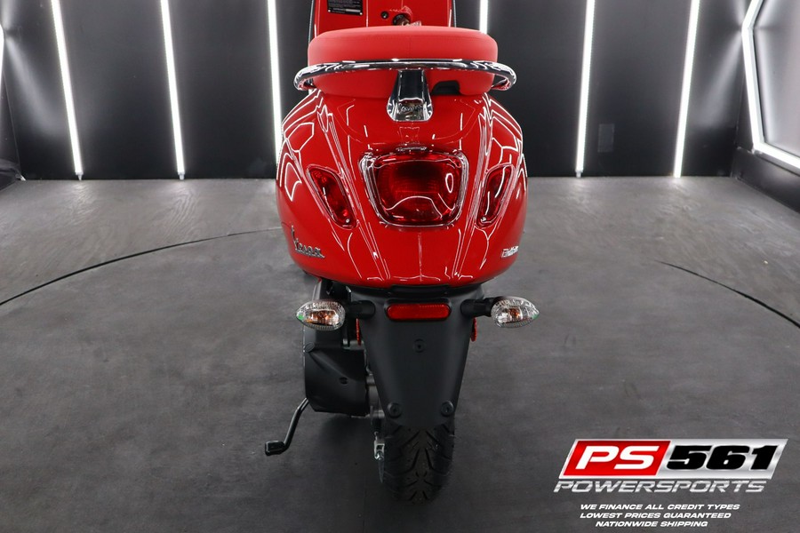 2023 Vespa Elettrica Red 70 KM/H