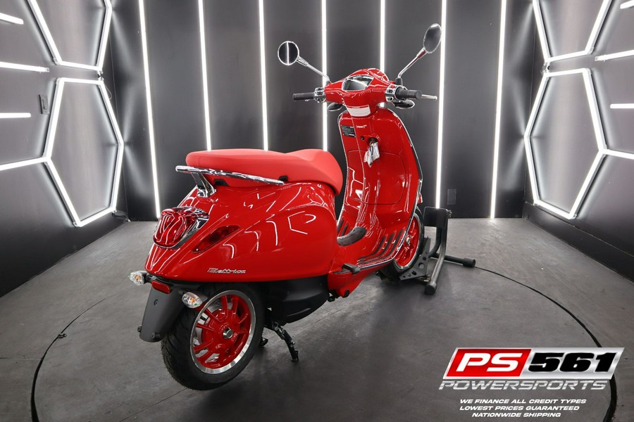 2023 Vespa Elettrica Red 70 KM/H