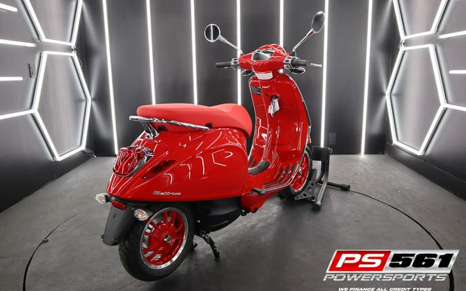 2023 Vespa Elettrica Red 70 KM/H