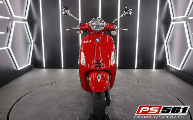 2023 Vespa Elettrica Red 70