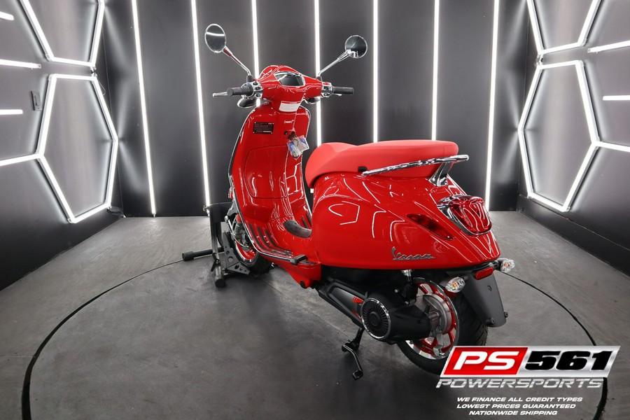 2023 Vespa Elettrica Red 70 KM/H