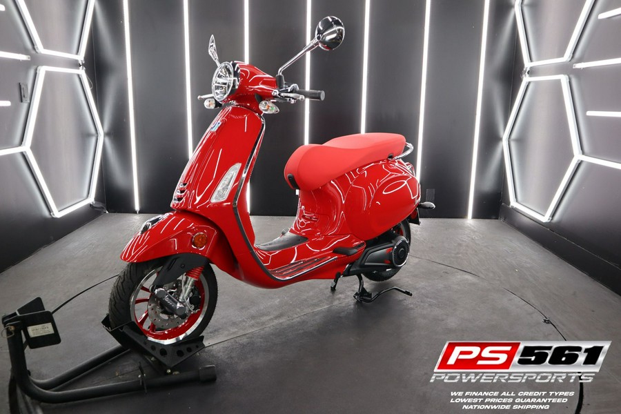 2023 Vespa Elettrica Red 70 KM/H