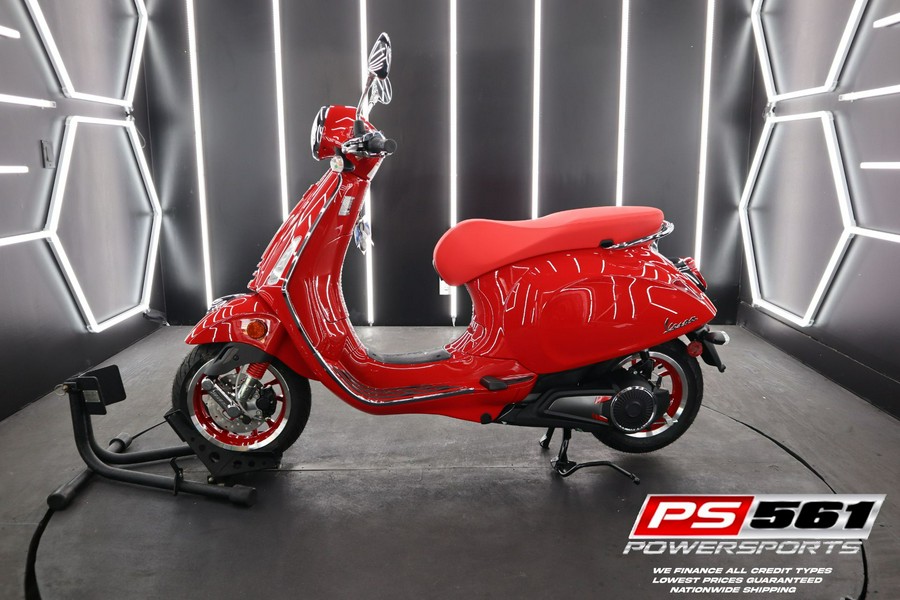 2023 Vespa Elettrica Red 70 KM/H