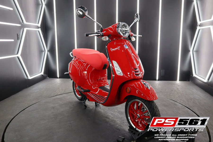 2023 Vespa Elettrica Red 70