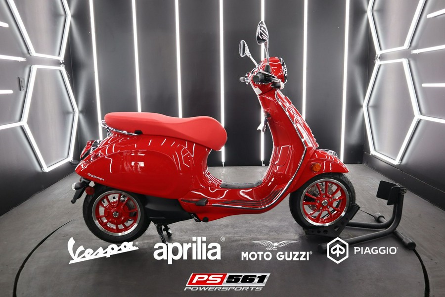 2023 Vespa Elettrica Red 70 KM/H