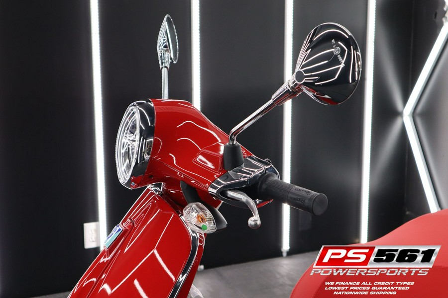 2023 Vespa Elettrica Red 70 KM/H