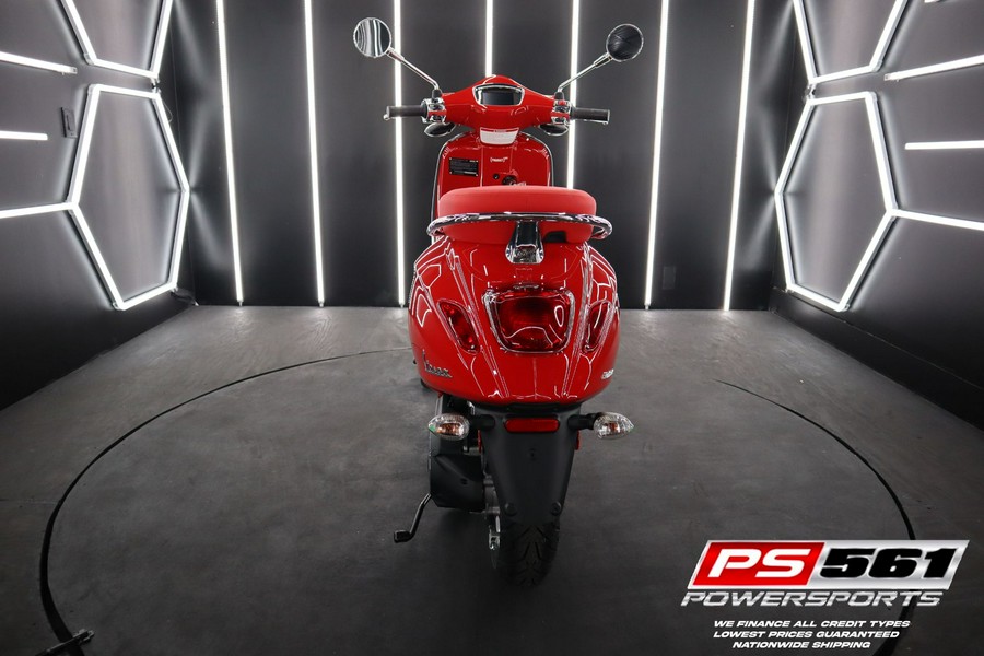 2023 Vespa Elettrica Red 70 KM/H