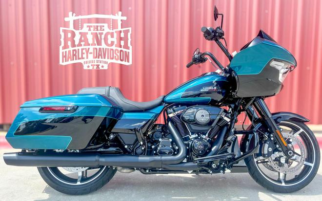 2026 Harley-Davidson® Road Glide® FLTRX Teal Thunder / Vivid Black Black Trim