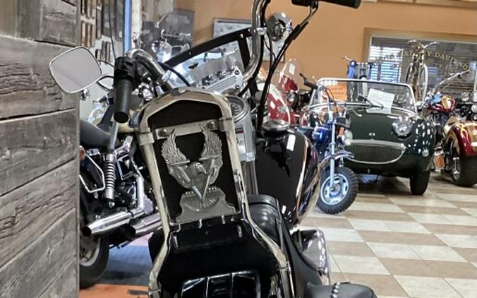 1986 Softail Standard Black with Pinstripe