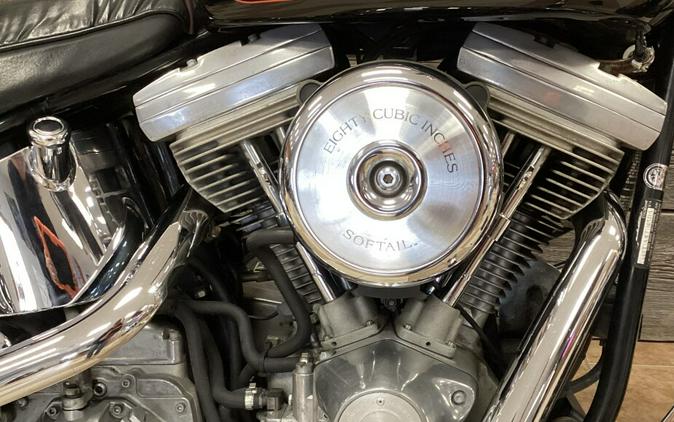 1986 Softail Standard Black with Pinstripe