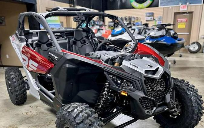 2024 Can-Am® Maverick X3 RS Turbo Fiery Red & Hyper Silver