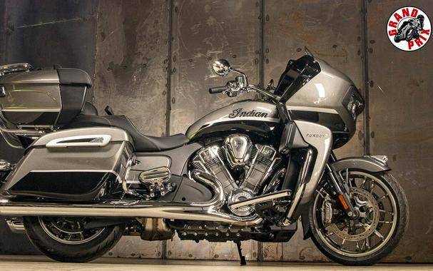 2024 Indian Motorcycle® Pursuit® Limited® with PowerBand Audio Package Titanium/Black Metallic