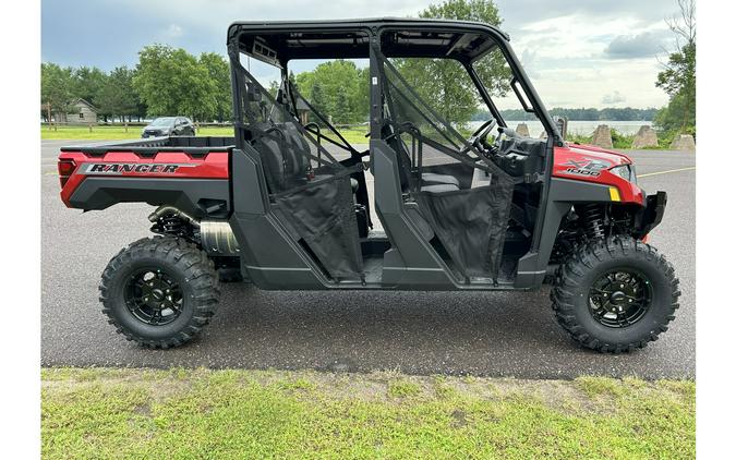 2025 Polaris Industries RANGER CREW XP 1000 PREMIUM - SUNSET RED Premium