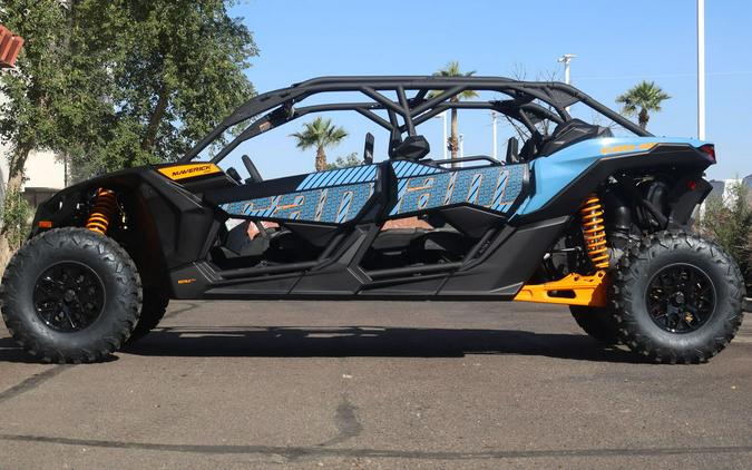 2026 Can-Am® Maverick X3 MAX DS Turbo Scandi Blue & Orange Crush