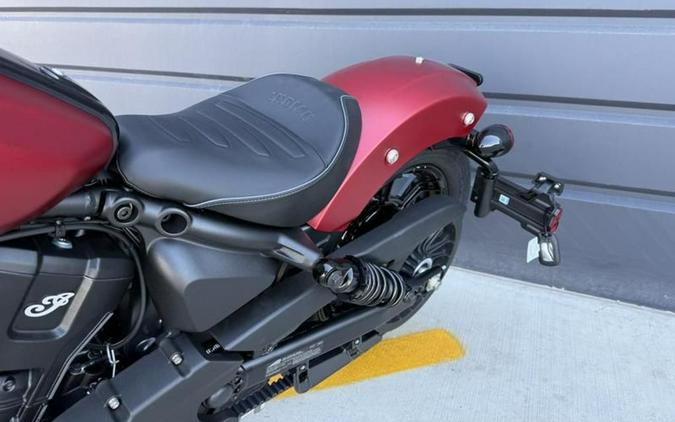 2025 Indian Motorcycle® Scout® Bobber Limited +Tech Sunset Red Smoke