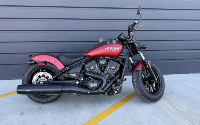 2025 Indian Motorcycle® Scout® Bobber Limited +Tech Sunset Red Smoke