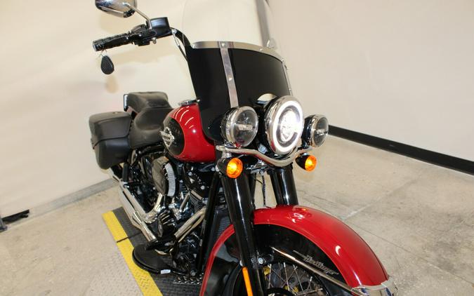 Used 2020 Harley-Davidson Heritage Softail Classic 114 FLHCS Motorcycle For Sale In Miami, Florida