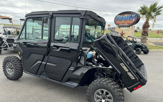 New 2024 CAN-AM DEFENDER MAX LONE STAR CAB HD10 NIGHT BLACK