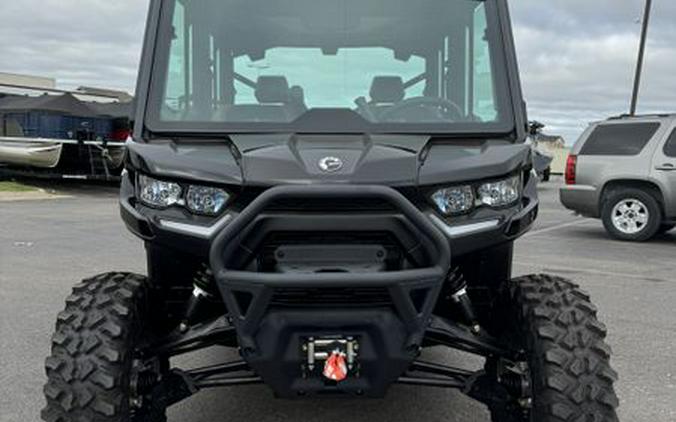 New 2024 CAN-AM DEFENDER MAX LONE STAR CAB HD10 NIGHT BLACK