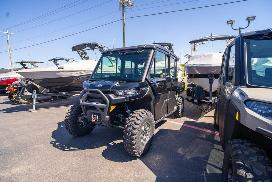 New 2024 CAN-AM DEFENDER MAX LONE STAR CAB HD10 NIGHT BLACK