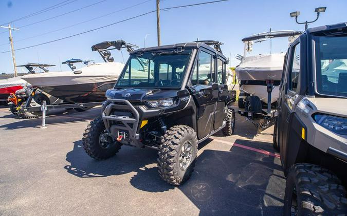 New 2024 CAN-AM DEFENDER MAX LONE STAR CAB HD10 NIGHT BLACK