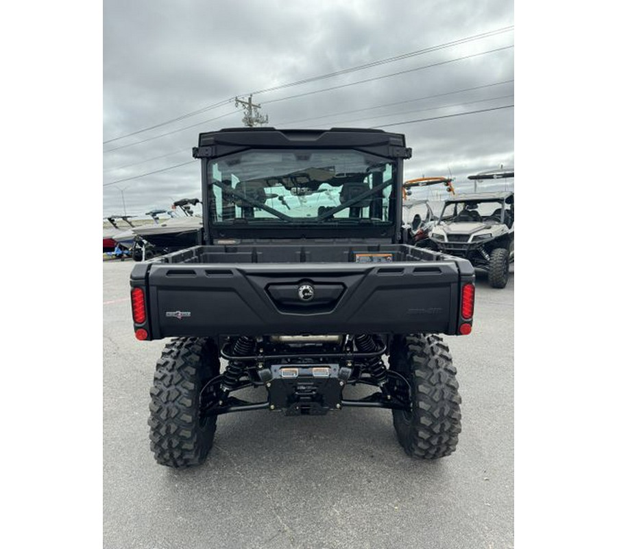 New 2024 CAN-AM DEFENDER MAX LONE STAR CAB HD10 NIGHT BLACK