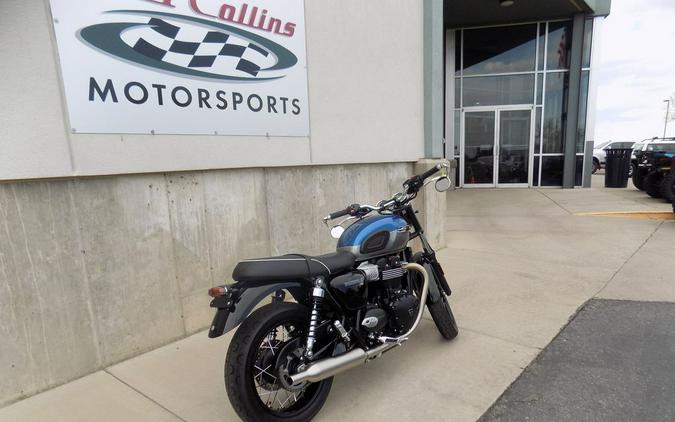 2022 Triumph Bonneville T100 Lucerne Blue/Fusion White