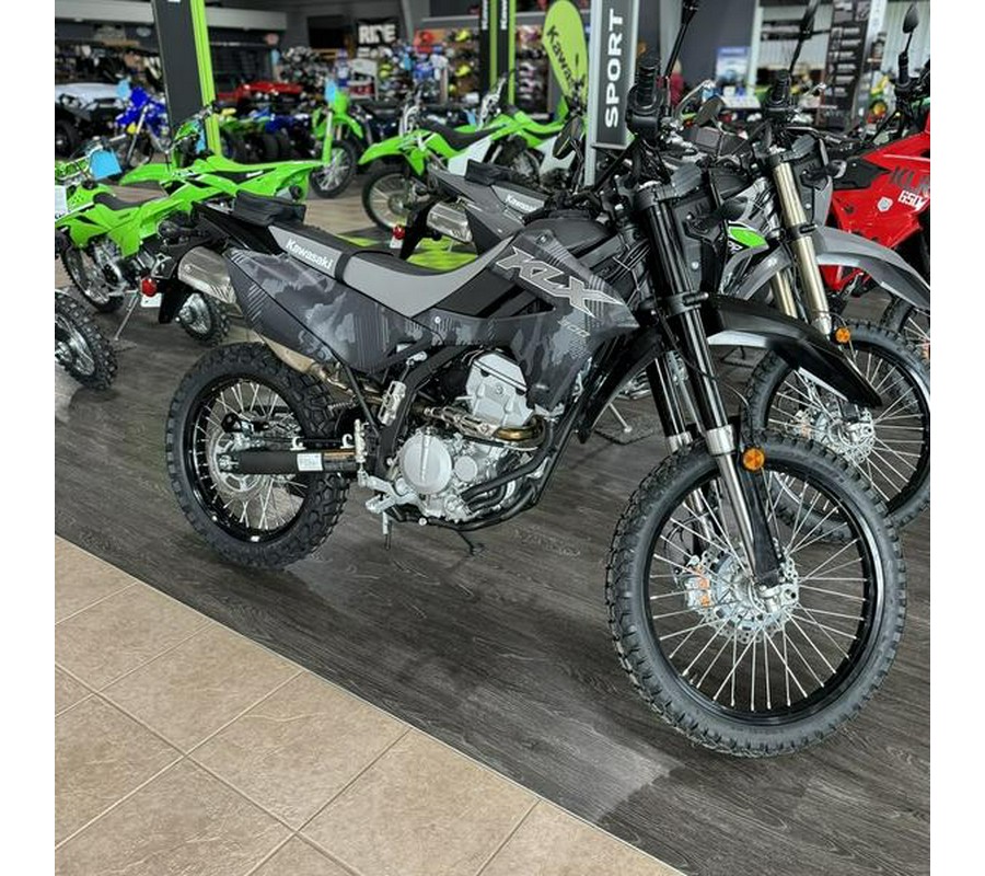 2024 Kawasaki KLX®300 Cypher Camo Gray