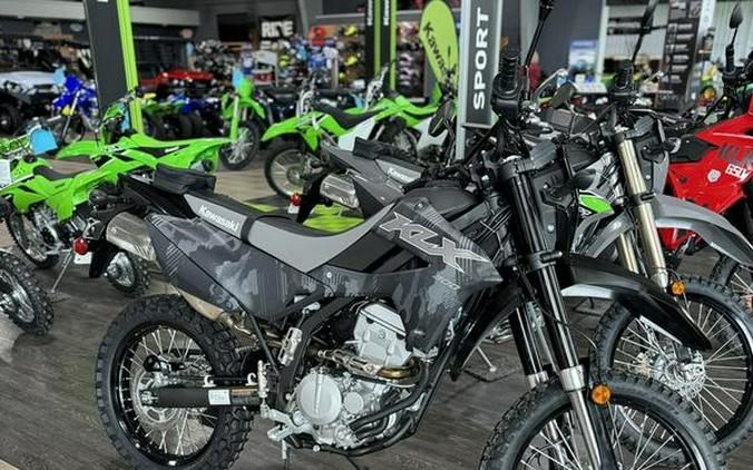 2024 Kawasaki KLX®300 Cypher Camo Gray