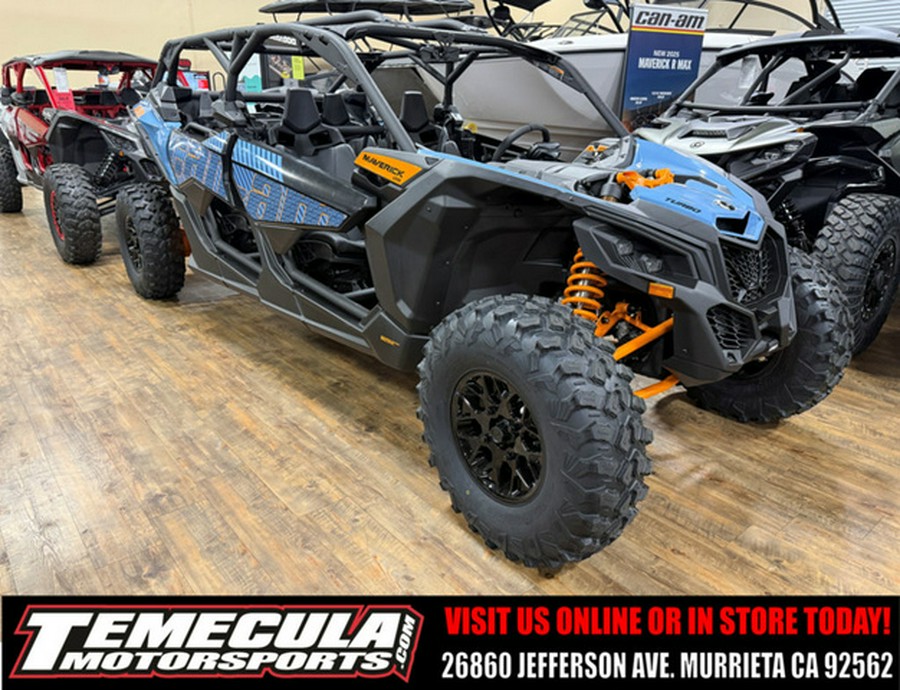 2026 Can-Am Maverick X3 MAX DS Turbo Scandi Blue & Orange Crus
