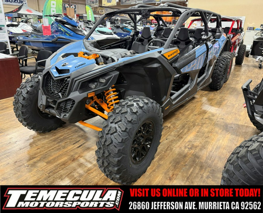 2026 Can-Am Maverick X3 MAX DS Turbo Scandi Blue & Orange Crus