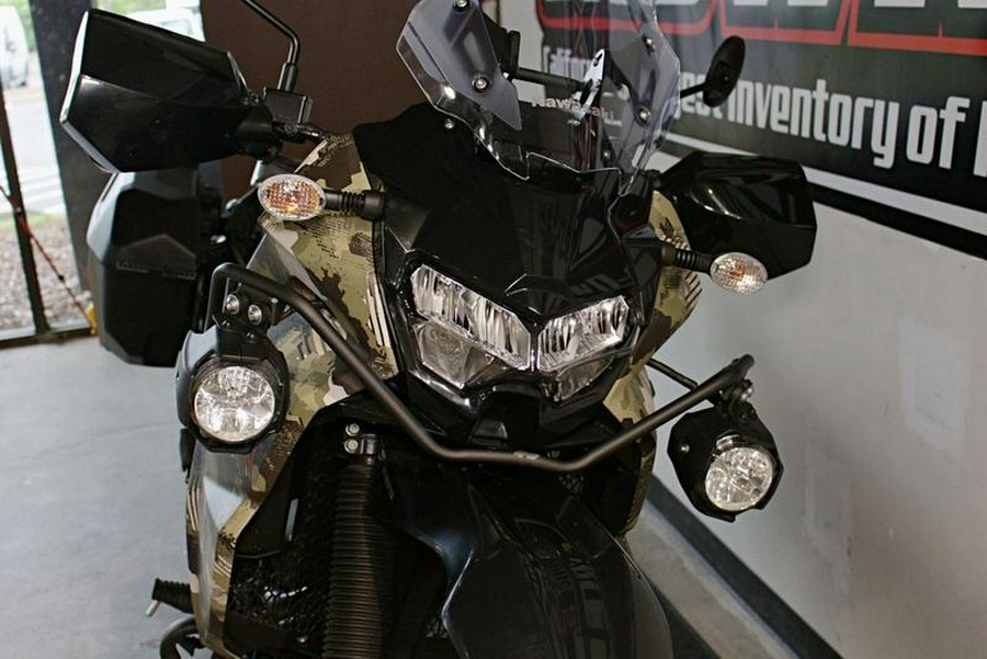 2025 Kawasaki KLR®650 Adventure ABS Cypher Camo Beige