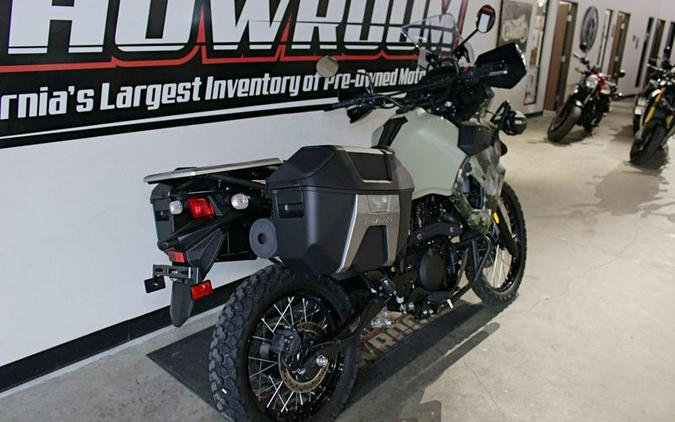 2025 Kawasaki KLR®650 Adventure ABS Cypher Camo Beige